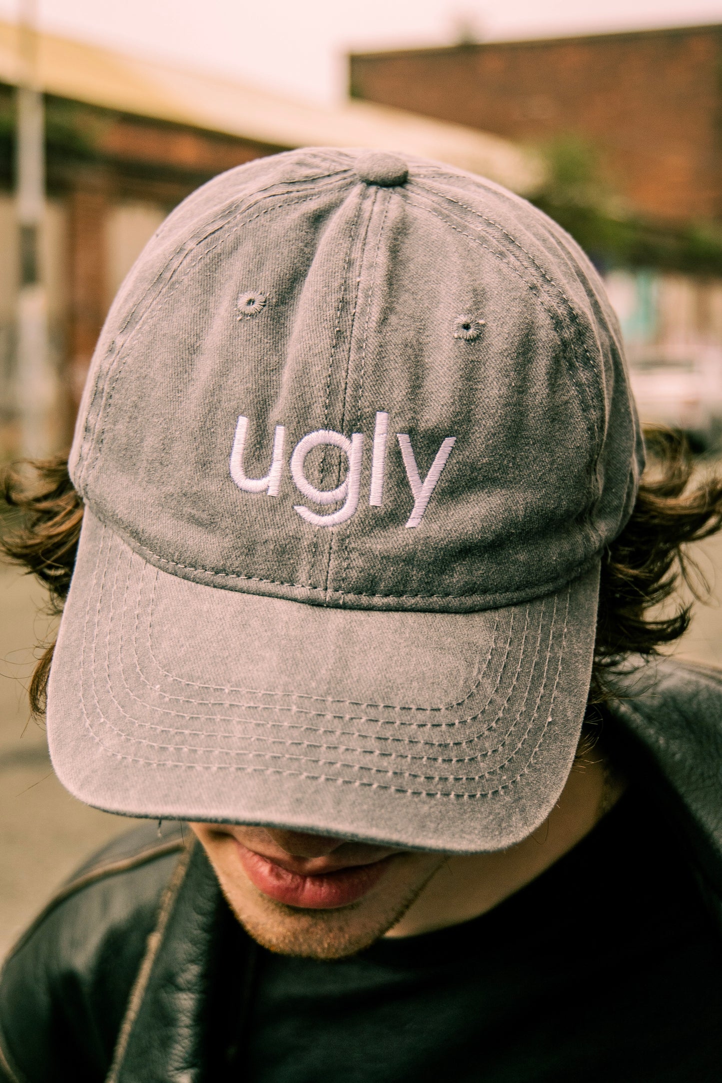 Ugly Grey Logo Cap